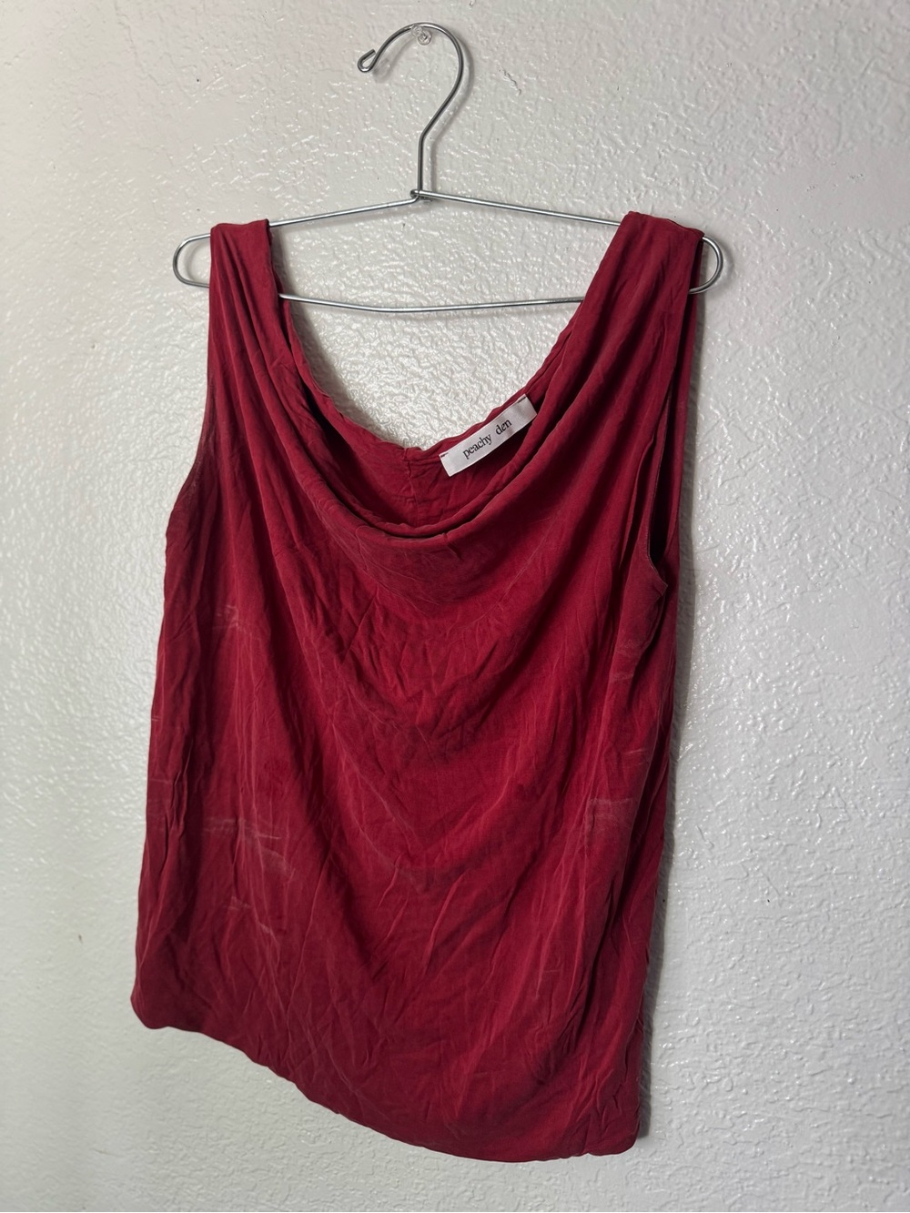 Tank Top in Deep Red